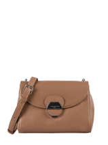 Cross Body Tas Foulonn Pia Leder Lancaster Bruin pia 60